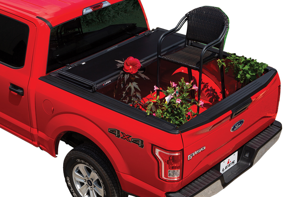 LEER 2016 - 2023 Toyota Tacoma Double Cab HF350M 5Ft 2In Tonneau Cover - Folding Compact Short Bed