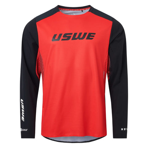 USWE Lera Off-Road Jersey Adult Flame Red