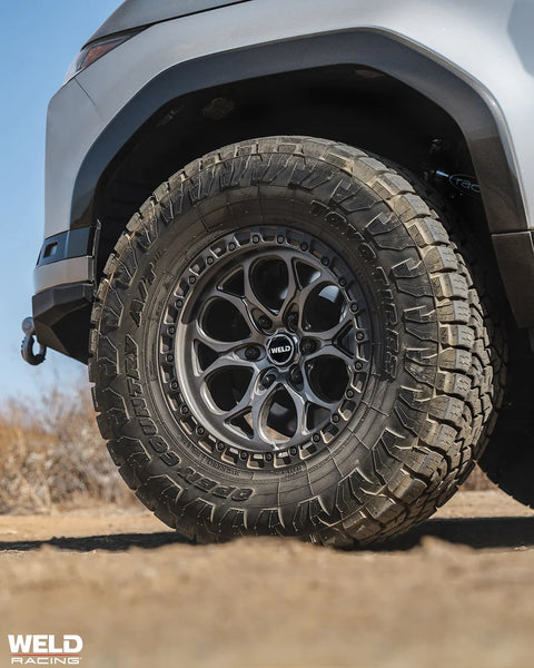 Weld Off-Road W107 20X10 Ledge 6 |  6X135 ET-18 BS4.75 Satin Gun / Black Ring 87.1