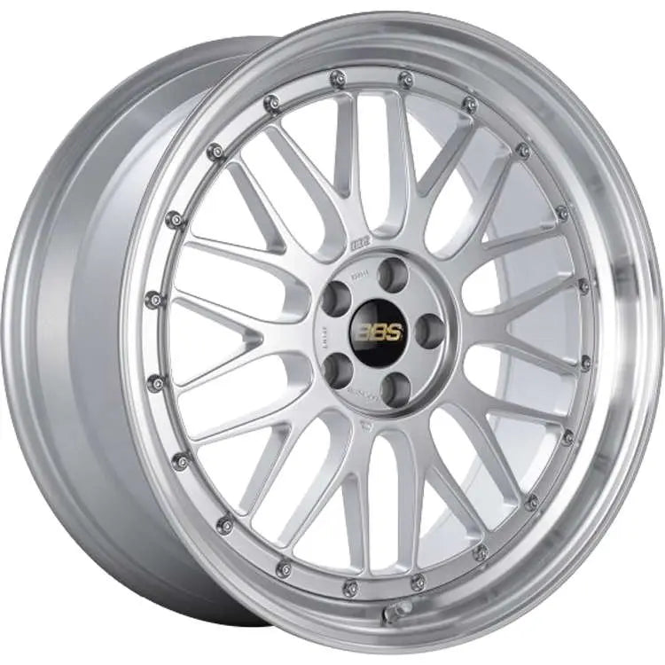 BBS LM 20x9.5 5x112 ET8 Diamond Silver Wheel 67mm PFS/Clip Required