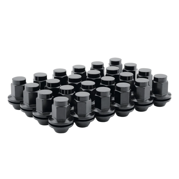 Method Lug Nut Kit - 14x1.5 - Mag Shank - Black - Dually (Sprinter) - Set of 24