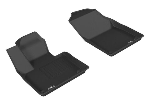 3D MAXpider 2015 - 2022 Volvo XC90 Kagu 1st Row Floormat - Black