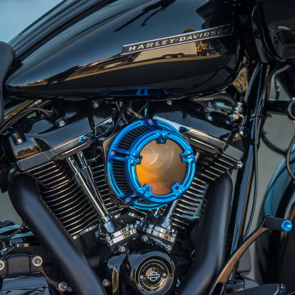 Arlen Ness Method Clear Sucker Blue - Harley Davidson 1991 + XL Sporster