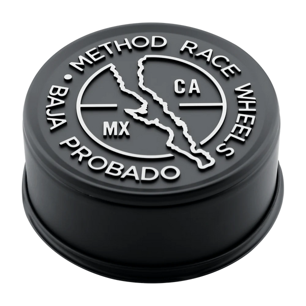 Method Center Cap 108mm Baja Push Thru - Black