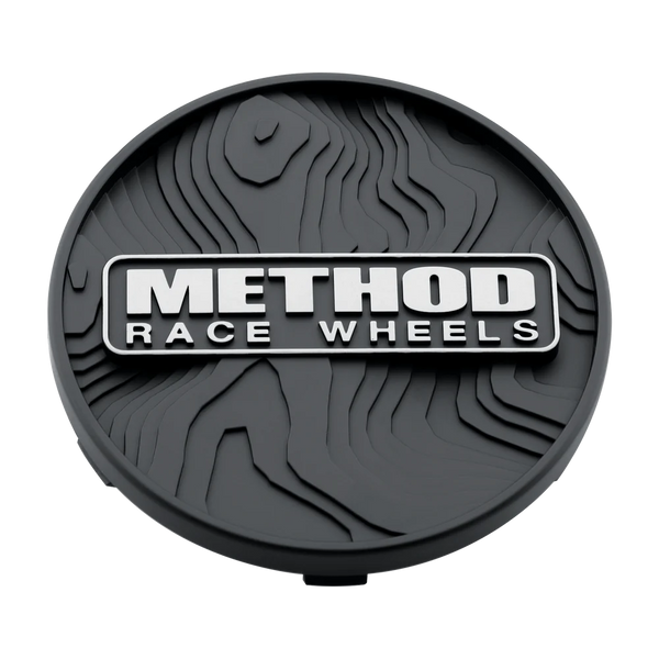 Method Center Cap TOPO - 107mm - Black - Snap In