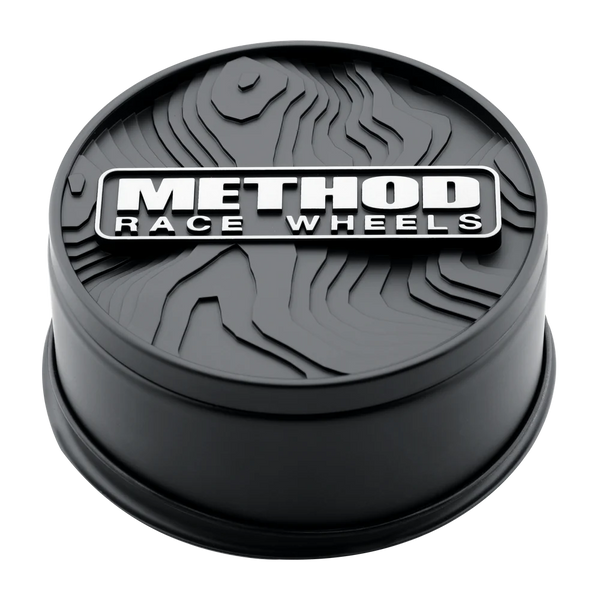 Method Center Cap TOPO - 108mm - Black - Push Thru