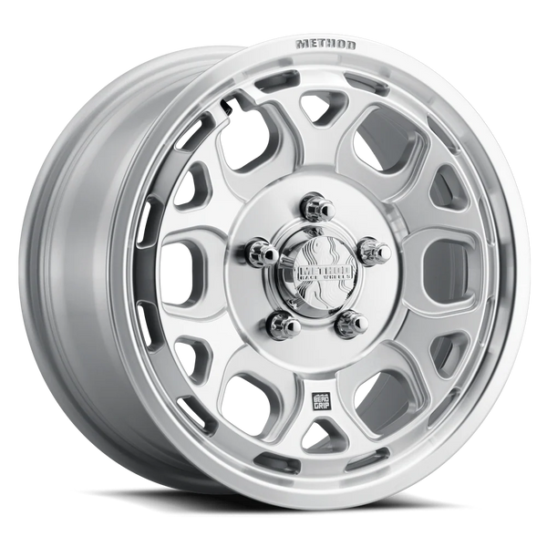 Method MR416 Bead Grip 15x7 / 5x114.3 (5x4.5) / 55mm Offset / 68.00mm Bore - Machined Clear Coat Wheel