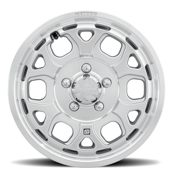 Method MR416 Bead Grip 15x7 / 5x114.3 (5x4.5) / 55mm Offset / 68.00mm Bore - Machined Clear Coat Wheel