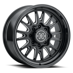 Method Raised MR802 20x10 / 8x6.5 BP / -18mm Offset / 121.3mm Bore - Double Black Milled Wheel