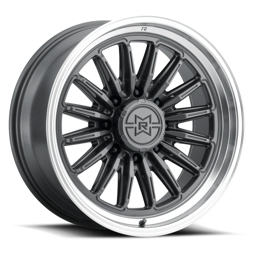 Method Raised MR803 20x9 / 8x180 BP / -12mm Offset / 124.1mm Bore - Gloss Titanium Wheel