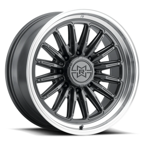 Method Raised MR803 20x9 / 8x180 BP / -12mm Offset / 124.1mm Bore - Gloss Titanium Wheel