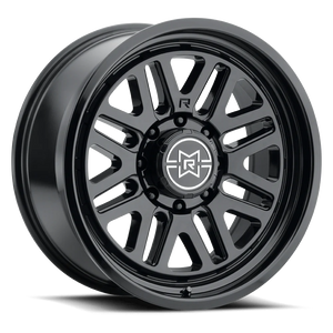 Method Raised MR804 20x9 / 8x180 BP / -12mm Offset / 124.1mm Bore - Gloss Black Wheel