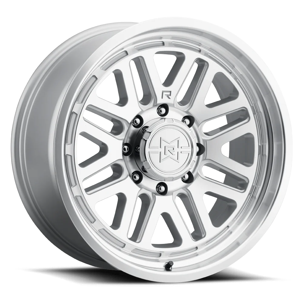 Method Raised MR804 20x10 / 8x6.5 BP / -18mm Offset / 121.3mm Bore - Machined - Clear Coat Wheel