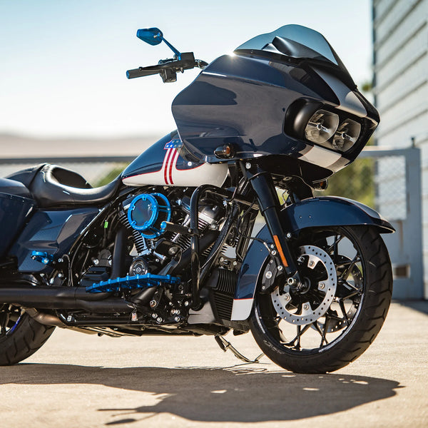 Arlen Ness Method Clear Sucker Blue - Harley Davidson 1991 + XL Sporster