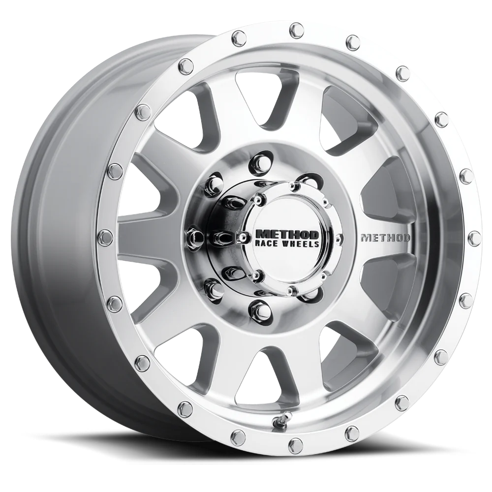 Method MR301 The Standard 18x9 +18mm Offset 8x180 130.81mm CB Machined/Clear Coat Wheel