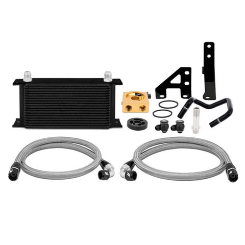 Mishimoto Thermostatic Oil Cooler Kit Black - Subaru WRX 2015 - 2021