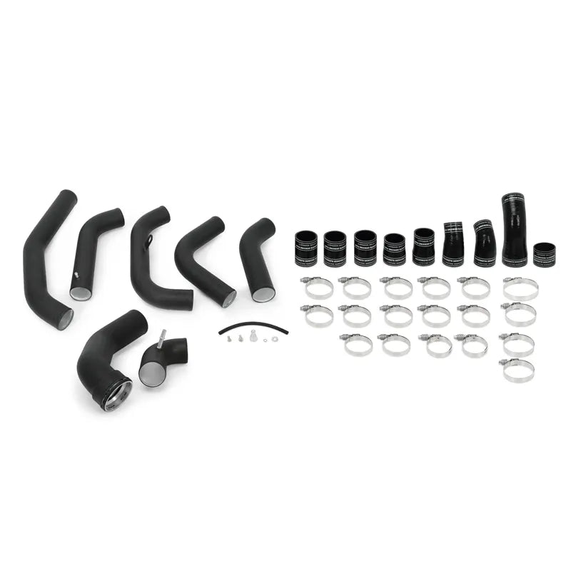 Mishimoto 2015 - 2016 Ford F-150 3.5L EcoBoost Intercooler Pipe Kit - Wrinkle Black