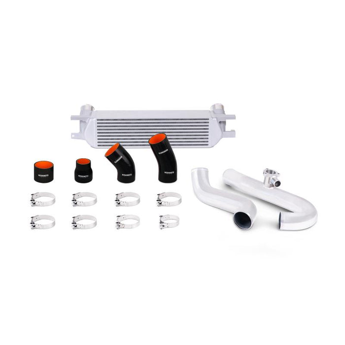 Mishimoto 2015 - 2023 Ford Mustang EcoBoost Performance Intercooler Kit - Silver Core Polished Pipes