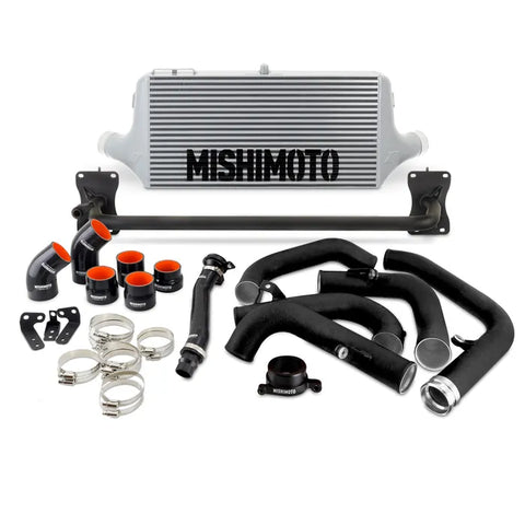 Mishimoto 2022+ WRX Front Mount Intercooler Kit Silver Core Black Pipes