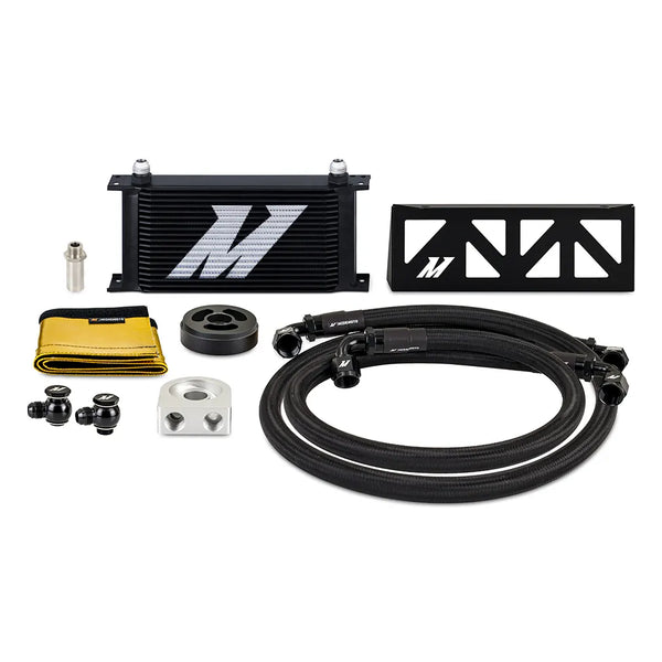 Mishimoto 2022+ Subaru BRZ/Toyota GR86 Oil Cooler Kit - Black / Silver