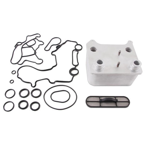 Mishimoto 2003 - 2007 Ford 6.0L Powerstroke Replacement Oil Cooler Kit