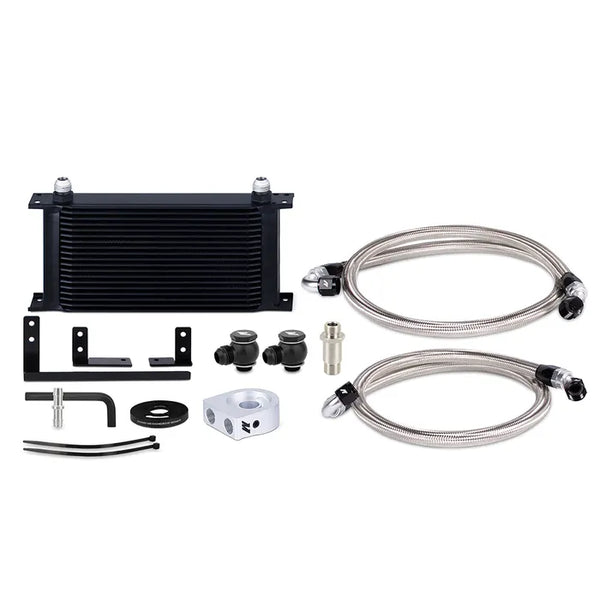 Mishimoto 2019+ Mazda Miata ND2 Thermostatic Oil Cooler Kit - Silver / Black