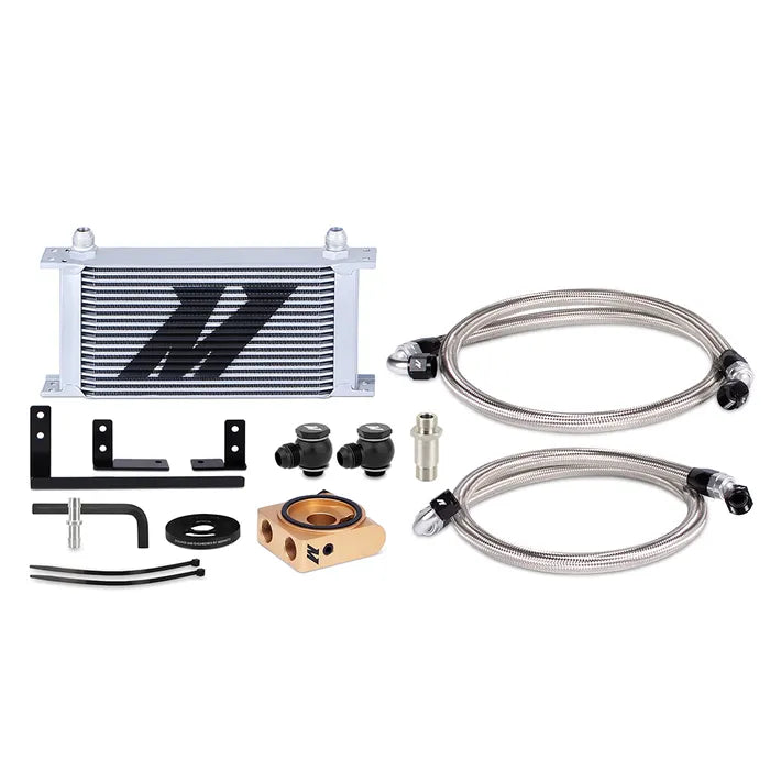 Mishimoto 2019+ Mazda Miata ND2 Thermostatic Oil Cooler Kit - Silver / Black