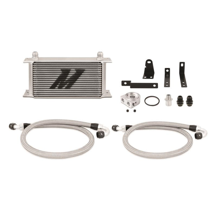 Mishimoto 2000 - 2009 Honda S2000 Thermostatic Oil Cooler Kit - Silver / Black