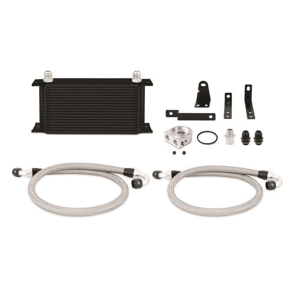 Mishimoto 2000 - 2009 Honda S2000 Thermostatic Oil Cooler Kit - Silver / Black