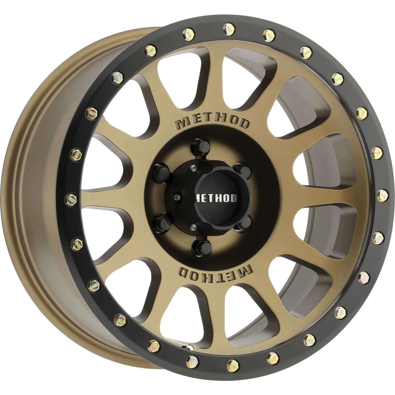 Method MR305 NV 20x9 +18mm Offset 6x135 94mm CB Method Bronze/Black Street Loc Wheel