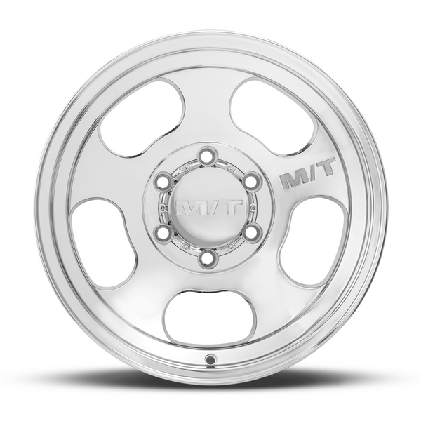Mickey Thompson Canyon Polished Wheel - 16X12 6X5.5 BP 8x165.1 4.53in BS -50 Offset 108.1mm Bore