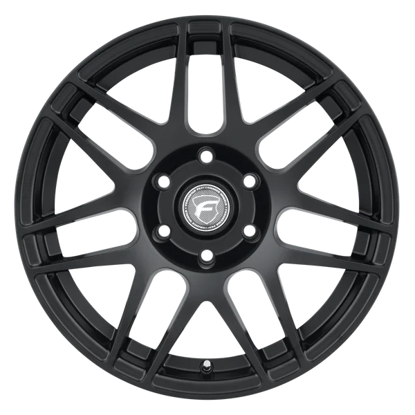 Forgestar F14 Drag 17x9.5 / 6x135 BP / ET25 / 6.23in BS Satin Black Wheel