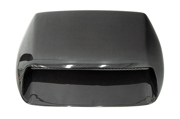 OLM Oversized Carbon Fiber Hood Scoop - 2015-2021 WRX / STI
