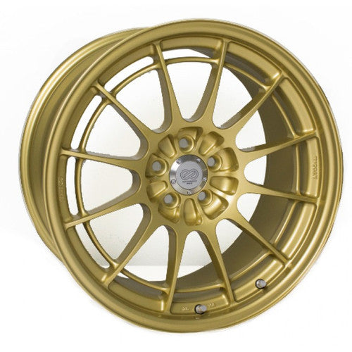 Enkei NT03+M 18x9.5 5x114.3 40mm Offset 72.6mm Bore - Titanium Gold Wheel