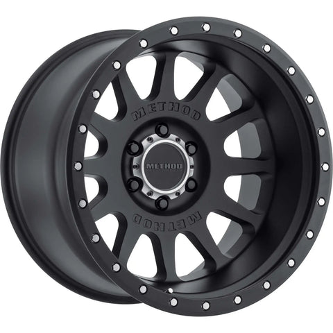 Method MR605 NV 20x9 -12mm Offset 6x135 87mm CB Matte Black Wheel