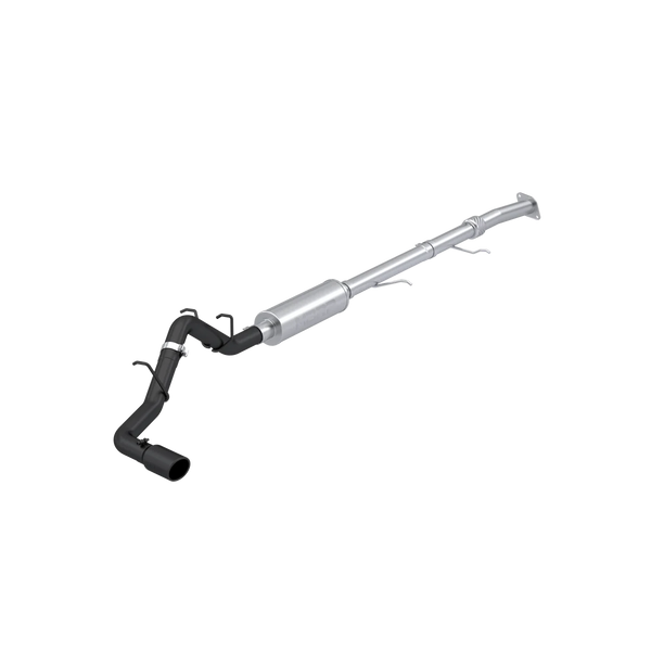 MBRP 2023+ Chevy Colorado/GMC Canyon Aluminized Steel 3in Cat-Back Single Side Exit - Black