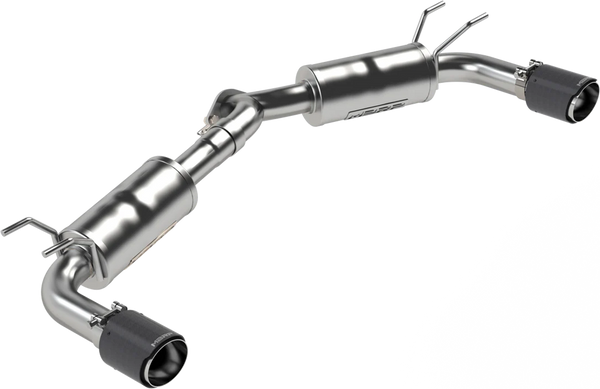 MBRP 2019 - 2023 Mazda 3 Hatchback T304SS 2.5in Axle-Back, Dual Rear Exit w/Carbon Fiber Tips