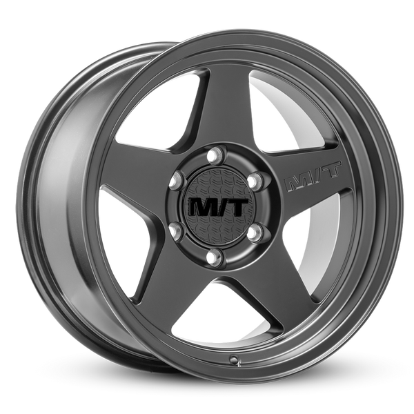 Mickey Thompson Open 5 Black Wheel - 18X9 6X5.5 BP 5in BS 0 Offset 108.1mm Bore