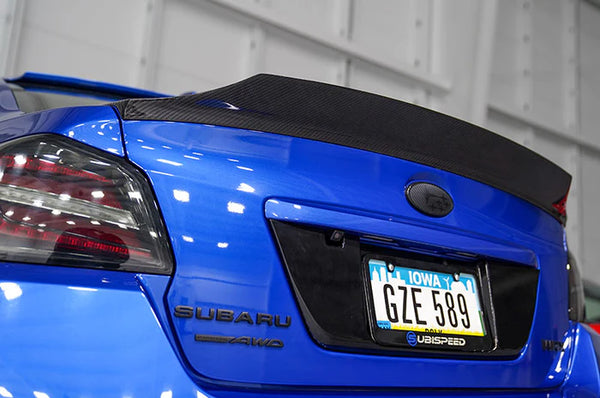OLM RD2 Style Carbon Fiber Duckbill Spoiler - 2015-2021 WRX STI