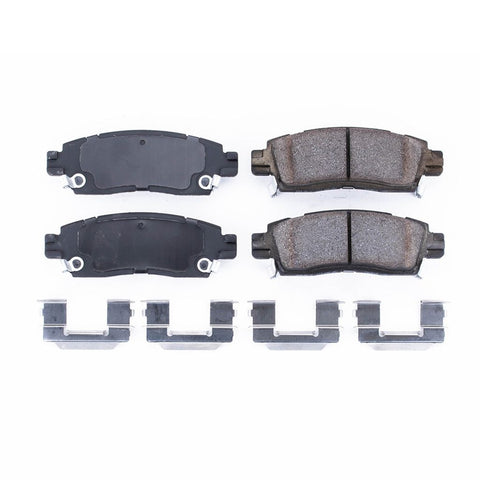 Power Stop Cadillac 2013 - 2019 XTS / Chevrolet 2003 - 2006 SSR / 2009 - 2017 Traverse / 2002 - 2009 TrailBlazer Rear Z17 Evolution Ceramic Brake Pads w/Hardware