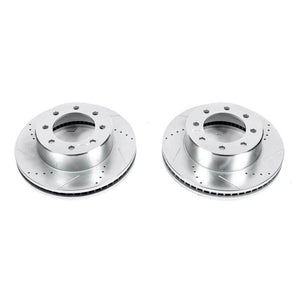 Power Stop 2009 - 2023 Ram 2500 / 3500 Front Drilled & Slotted Rotor - Pair