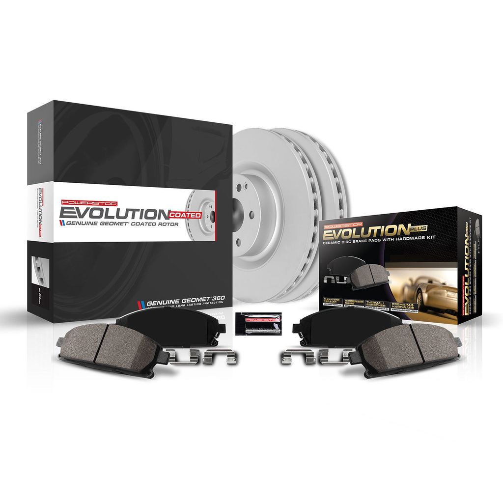 Power Stop 2018 - 2020 Subaru WRX STI Rear Z17 Coated Brake Kit