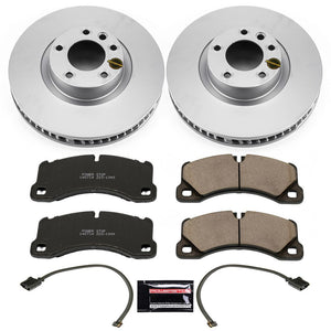 Power Stop 2011 - 2012 Porsche Cayenne  / 2011 - 2015 VW Touareg Front Z23 Evolution Sport Coated Brake Kit