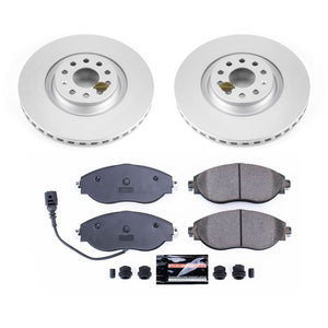 Power Stop 2015 - 2021 Volkswagen GTI / 2015 - 2019 Golf R / 2015 - 2020 Audi S3 / 2019 - 2021 Q3 Front Z23 Evolution Sport Brake Kit