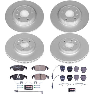 Power Stop 2008 - 2011 A5 / 2009 - 2011 A4 / Q5 Front & Rear Euro-Stop Brake Kit