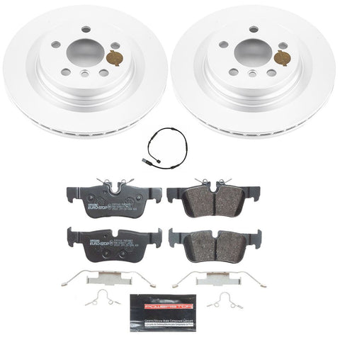 Power Stop 2016 - 2022 BMW X1 / 2018 - 2023 X2 / 2018 - 2024 Mini Countryman / 2020 - 2024 228i Gran Coupe Rear Euro-Stop Brake Kit