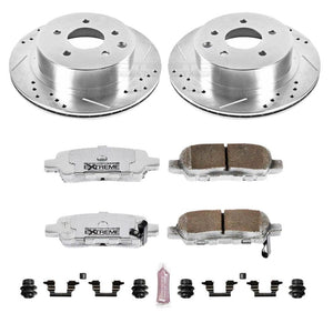 Power Stop 2003 - 2005 Infiniti G35 / Nissan 350Z Rear Z23 Evolution Sport Brake Kit