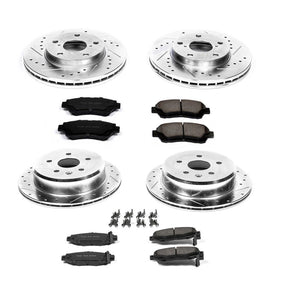 Power Stop 92-98 Lexus SC300 Front & Rear Z23 Evolution Sport Brake Kit