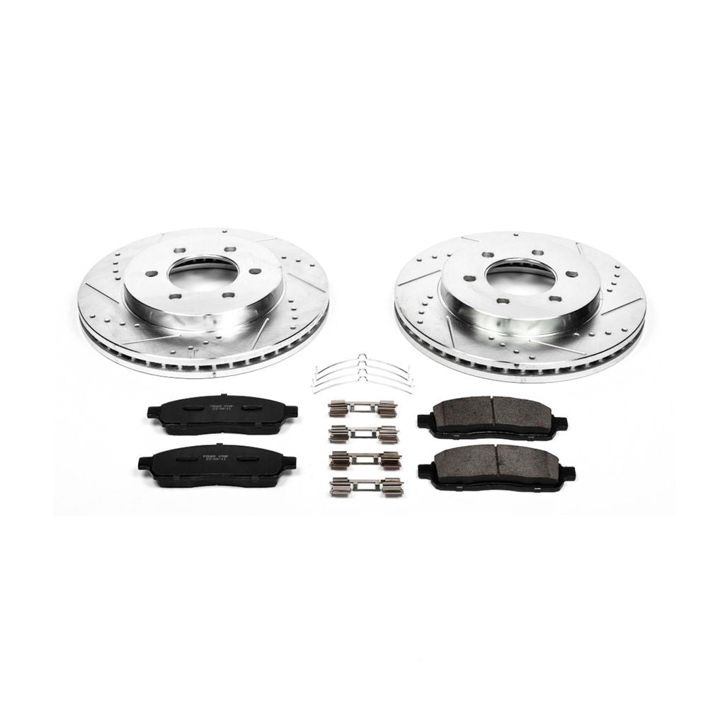 Power Stop 2004 - 2008 Ford F-150 4WD  Front Z23 Evolution Sport Brake Kit