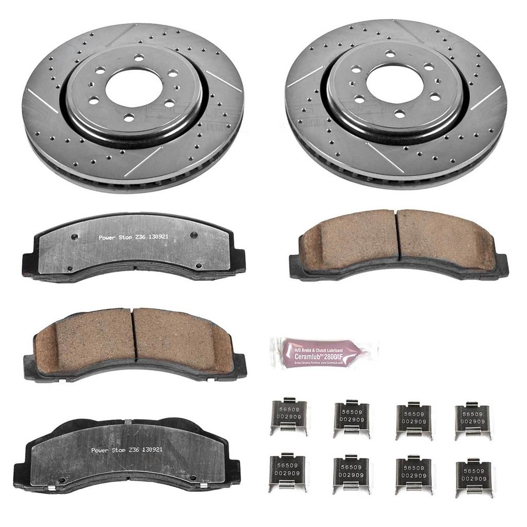 Power Stop 2010 - 2020 Ford F150 /  Expedition Front Z36 Truck & Tow Brake Kit